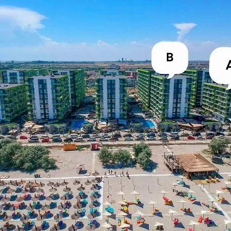 Luxury Double -beach Pool & Apartment Navodari
